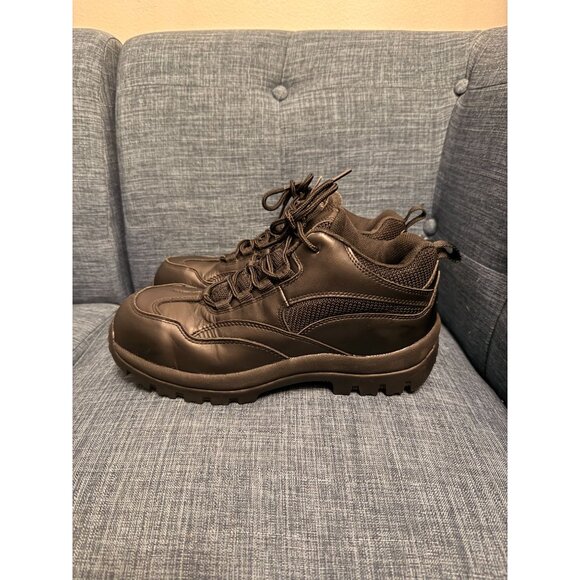 Cintas Mens Slip-Resistant Safety Toe Work Shoes Size 10 Wide Steel Composite - Picture 1 of 9